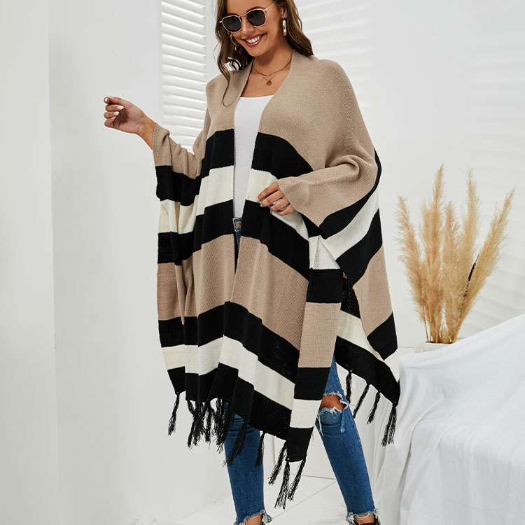 Tassel ins sweater knitted sweater shoulder coat 30 01